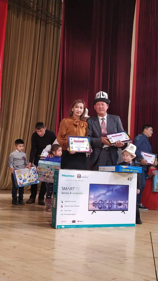 Воспитанник детского сада «Умсунай-апа» Алим Асаналиев стал победителем телеконкурса «Ребенок и его сказка» 